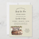 Search for stock the bar bridal shower invitations Wine