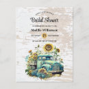Search for vintage floral postcards Bridal shower