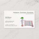 Search for soccer business cards Goal