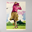 Search for classic golf posters Retro tourism
