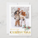 Search for faux gold christmas cards Green
