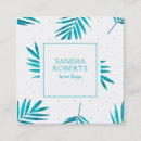 Search for tropical business cards Simple