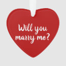 Search for marriage christmas tree decorations Will you marry me