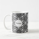 Search for white snowflake mugs Pattern