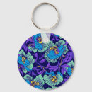 Search for victorian floral round key rings William morris