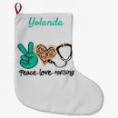 Search for nurse christmas stockings Heart