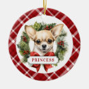 Search for chihuahua christmas tree decorations Festive