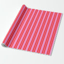 Search for red and pink striped wrapping paper For her