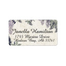 Search for art nouveau return address labels Flowers