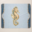 Search for seahorse blankets Nautical