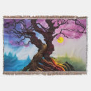 Search for tree of life blankets Green