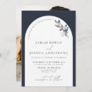Search for blue botanical invitations Minimalist
