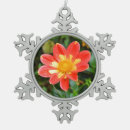 Search for dahlia flower christmas tree decorations Red