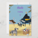 Search for piano birthday invitations Musical