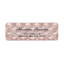 Search for pink rose return address labels Elegant