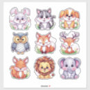 Search for digital watercolor stickers Cute