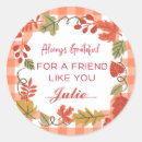 Search for friendsgiving stickers Watercolor