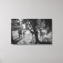 Search for horse canvas prints Black and white