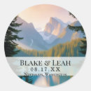 Search for save the date with picture stickers Rustic