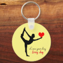 Search for fitness key rings Yoga