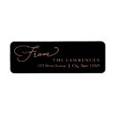 Search for from return address labels Simple