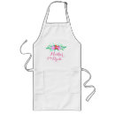 Search for rehearsal dinner aprons Floral