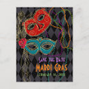 Search for red mardi gras mask invitations Black