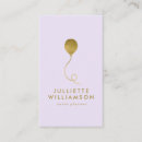 Search for balloon artist business cards Minimalist
