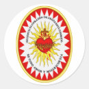 Search for sacred heart of jesus stickers Catholic