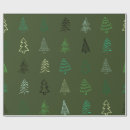 Search for evergreen wrapping paper Trees