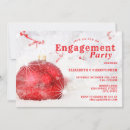 Search for holiday engagement party invitations Snowflake