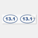Search for half marathon bumper stickers 13 1