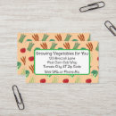 Search for corn business cards Veggies