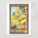 Search for vintage india postcards Travel