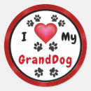 Search for big love stickers Dog