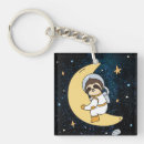 Search for cute astronaut key rings Sloth