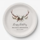 Search for botanical paper plates Rustic
