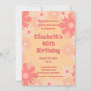 Search for groovy 60s invitations Flower