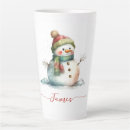Search for new years coffee mugs Snowman