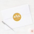 Search for yellow monogram stickers Initials