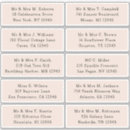 Search for guest wedding stickers Address