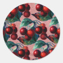 Search for fruit design stickers Cherry