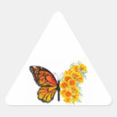 Search for butterflies flowers stickers Monarch