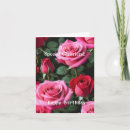 Search for beautiful red rose birthday cards For her
