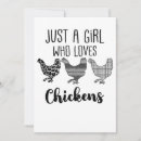 Search for funny chickens invitations Chicken lover