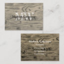 Search for wood business cards Vintage