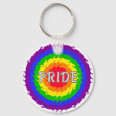 Search for love school key rings Rainbow
