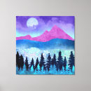 Search for abstract mountain landscape canvas prints Contemporary