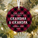 Search for first grandchild christmas tree decorations Typography