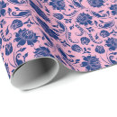 Search for blue floral wrapping paper Girly